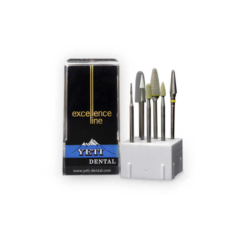 YETI KIT FRESAS PARA ZIRCONIA Dental Flexible